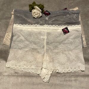 Simply Sexy 3 Pack Lace Underwear - Size XL